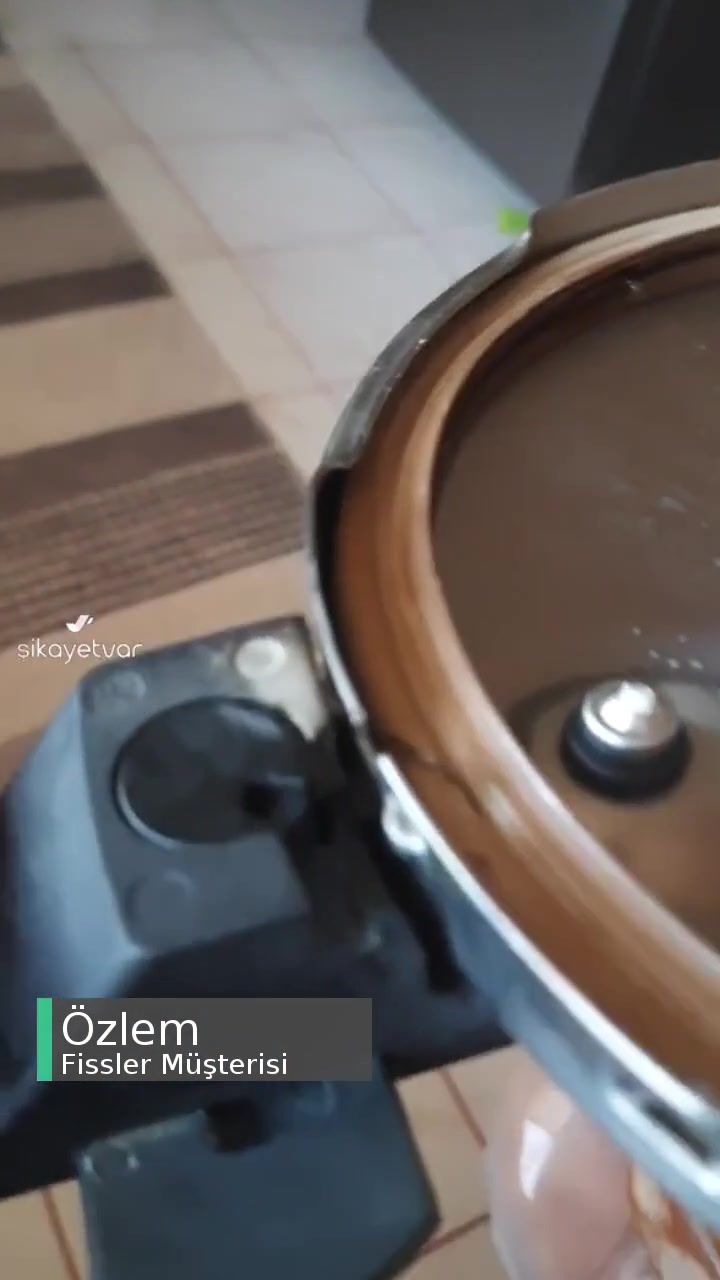Fissler Düdüklü Tencere Kapağı Sapı Kırıldı! videonun kapak resmi
