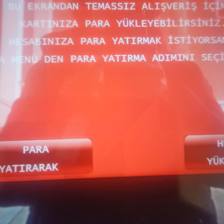 ATM’ye Yatırılan Para Hesaba Yansımıyor
