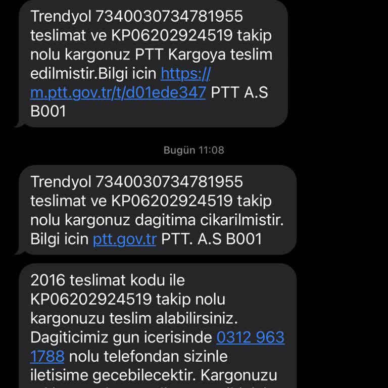 Adreste Değil Yanlış Notu Ve Şubeye Yönlendirme, Kargo Kapıma Getirilmiyor