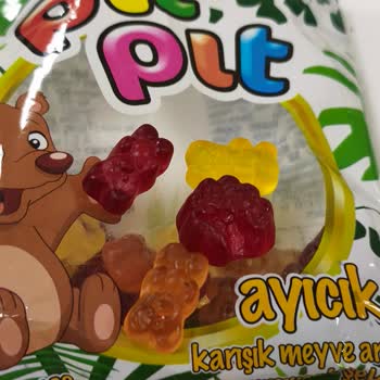 A101'de Satın Aldığım Pıt Pıt Ayıcık Jelibon Paketi Isırılmış Ve Şekilsiz Ürünler İçeriyor