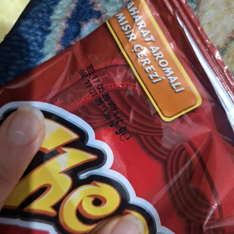 Gaz Kokulu Cheetos Çıtırcık Paketi Üzerinde Kalite Sorunu Ve İade Talebi