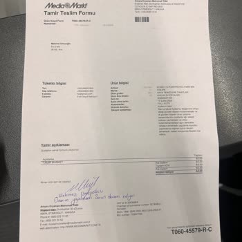 Yanık Plastik Kokulu Philips Hava Temizleyicisi Ve İade Talebinin Reddedilmesi