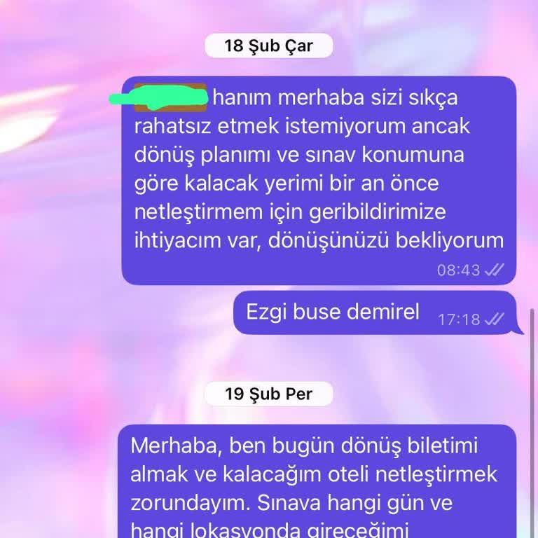 MEB Sınavı Vaadi Yerine Getirilmedi Ve 14.900 TL Ücret İadesi Talebi