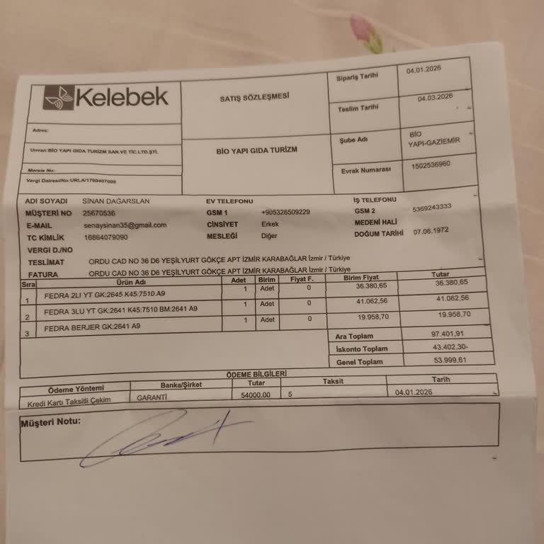 Fedra Berjer Teslimatı Gecikiyor Ve Müşteri Hizmetlerinden Yanıt Alamıyoruz