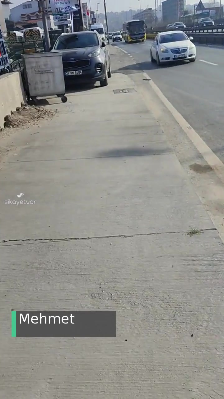 Emniyet Genel Müdürlüğü Kaldırım İhlalinden Hayat Tehlikesi! videonun kapak resmi