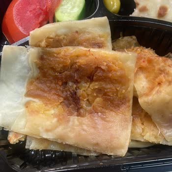 Tuna Simit & Cafe Yanmış Bozuk Patatesli Gözleme