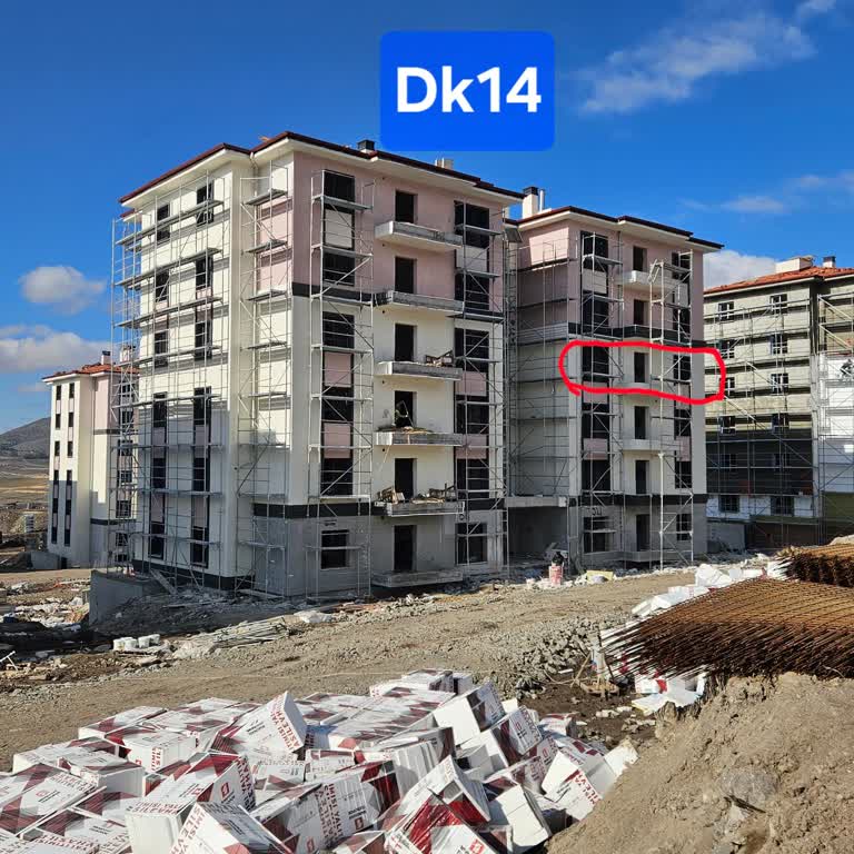 Ankara Nenek 2. Etap Şantiyesinde Kırık Mermerler İçin Düzeltme Talebi