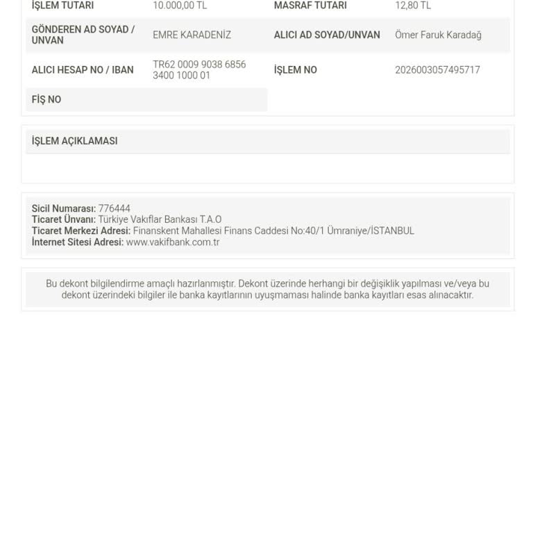 Hesaba Yatırdığım 4.000 TL Görünmüyor, Hızlı İade Veya Transfer Talebi