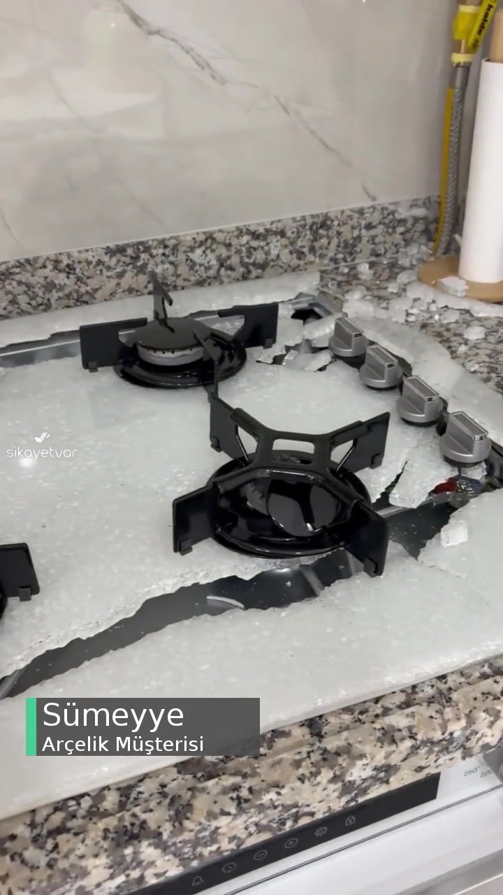 Arçelik 1 Aylık Cam Ocak Kendi Kendine Patladı, Günlerdir Çözüm Yok! videonun kapak resmi