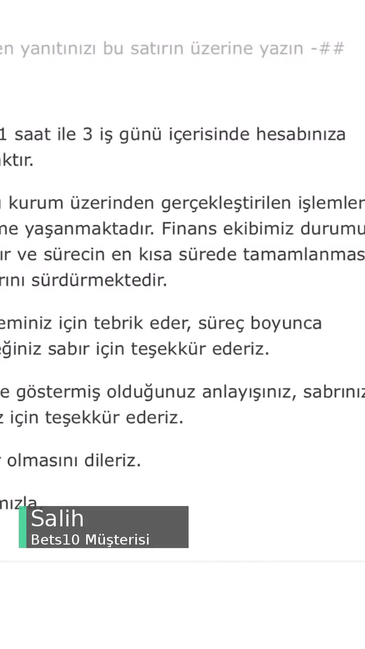 Bets10 Çekim Talebimi Paramı Yatırmıyorlar! videonun kapak resmi