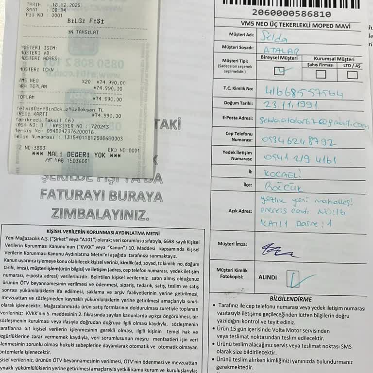 Volta Neo 5 Elektrikli Bisikletim 100 Gün Teslim Edilmedi