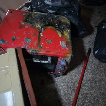 ECA Kombi Yangını Sonucu Evde Büyük Maddi Zarar Ve Sorumluluk Reddi