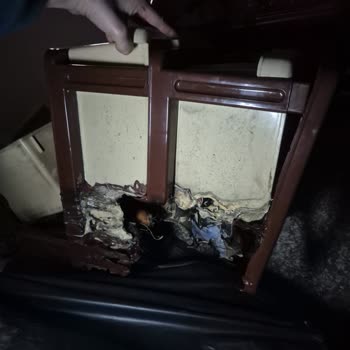 ECA Kombi Yangını Sonucu Evde Büyük Maddi Zarar Ve Sorumluluk Reddi