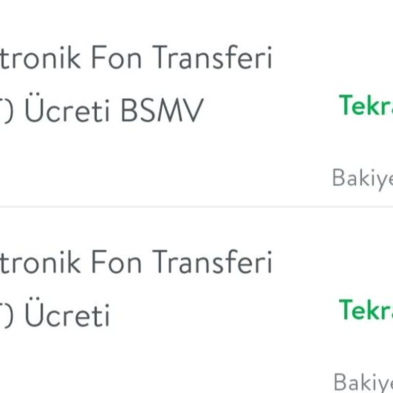 TEB'in Ücretli EFT İşleminde Bilgi Eksikliği ve Ücret İadesi Talebi
