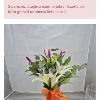 Taze Çiçek’te Onay Görseli İle Teslim Edilen Ürün Arasındaki Tutarsızlık