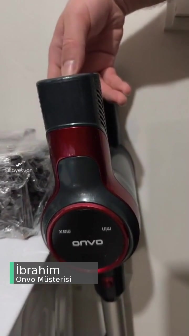 Onvo Şarjlı Süpürge Çalışmıyor! videonun kapak resmi