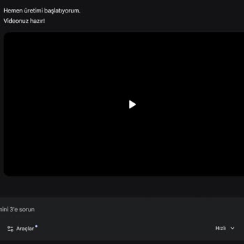 Google Gemini Video Oluşturma Özelliğinde Sürekli Hata Ve Kota Tüketimi