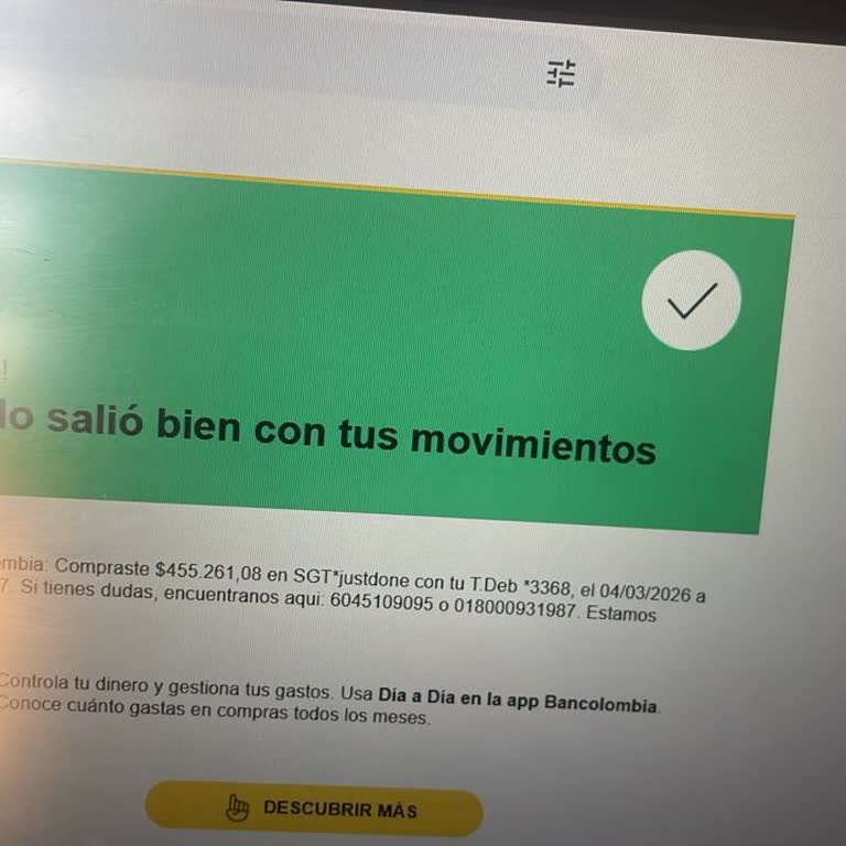 Bancolombia, solicito reembolso de pagos erróneos en mi cuenta