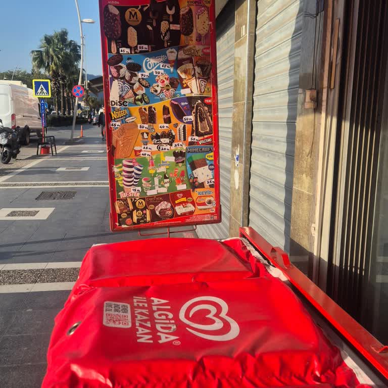 Marmaris’te Algida Dondurmanın Fiyatları El Yazısıyla Belirleniyor