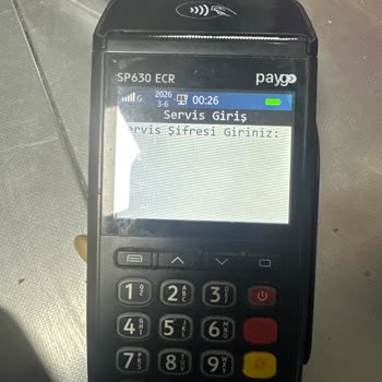 Pos Cihazı Servis Şifresi Gerekiyor, Satış Yapılamıyor Ve Acil Yardım Talep Ediliyor