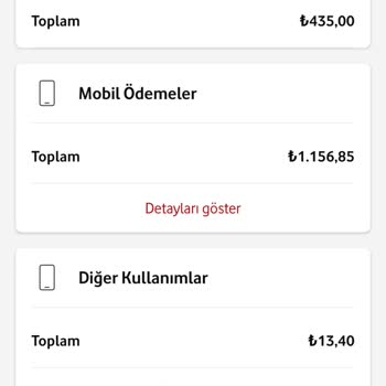 Vodafone'da İzinsiz Mobil Ödeme Açılması Ve 1156 TL Ücret Kesintisi