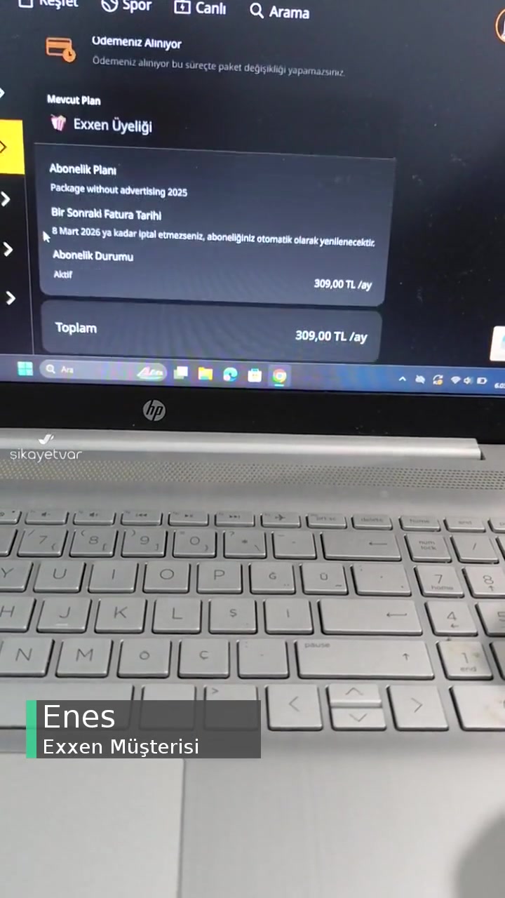 Exxen Üyelik İptal Sorunu! videonun kapak resmi