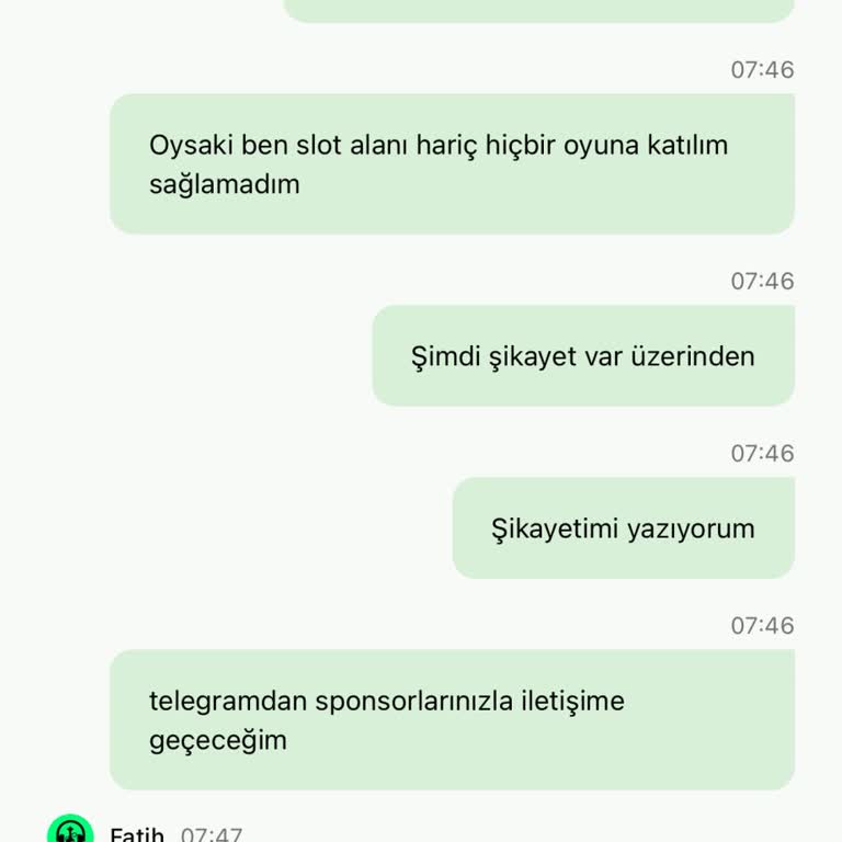 Kazandığım 1000 TL Ödeme Alınmadı; Slot Oyunu Tanımında Çelişki