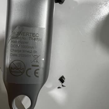 Powertec TR-6700 Tıraş Makinesinin Bıçağının Erken Kırılması Ve Garanti Talebi