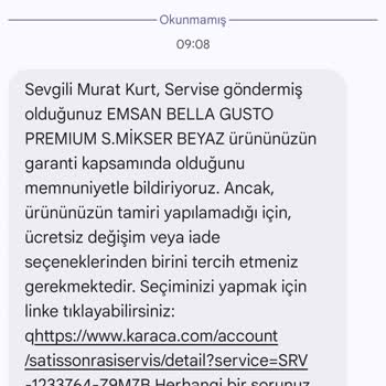 Emsan Mutfak Şikayeti