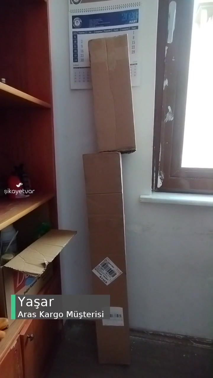 Aras Kargo Paketi Yırtık videonun kapak resmi
