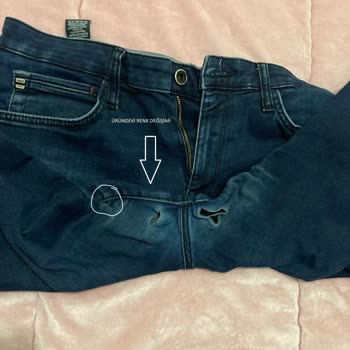 Mavi Pantolonundaki Deformasyonun Üretim Kusuru Olduğu İddiası Ve Değişim Talebi