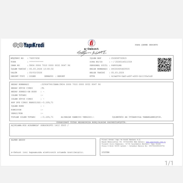 3000 TL Akademia Premium Ücretine İade Talebi Ve Bilgilendirme Eksikliği