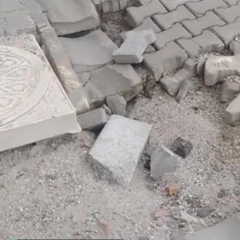 Saruhanlı Belediyesi Yol Çökük Yapılsın