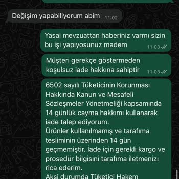 Eksik Ürün Gönderimi Ve Cayma Hakkının Reddedilmesi