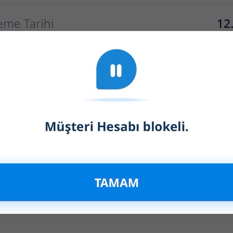 Kredi Kartı Ve Hesap Blokelerinin Derhal Kaldırılması Talebi