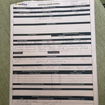 Weltew Koltukta Sünger Çökmesi Ve Kumaş Potluğu, Servis Sürecinde Olumsuz Tutum