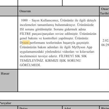 Dyson Airwrap Performans Düşüşü Ve Çözülmeyen Servis Problemleri