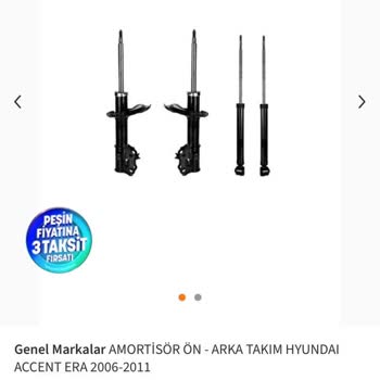 Bersel Oto Farklı Marka Amortisör Gönderdi