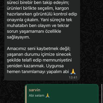 Sipariş Gönderilmedi, İade İşlemi Gerçekleşmedi