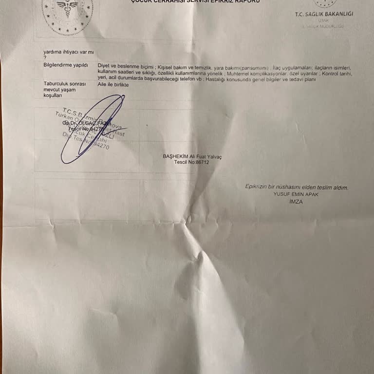 Hatalı Yatış Kaydı Çocuğumuzun Muayenesini Engelledi, Ağrı Ve Maddi Mağduriyet Yarattı