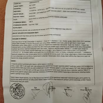 Şok Market Mahkeme Kararını İhmâl Ediyor Ve Yatak Değişimi Sağlamıyor