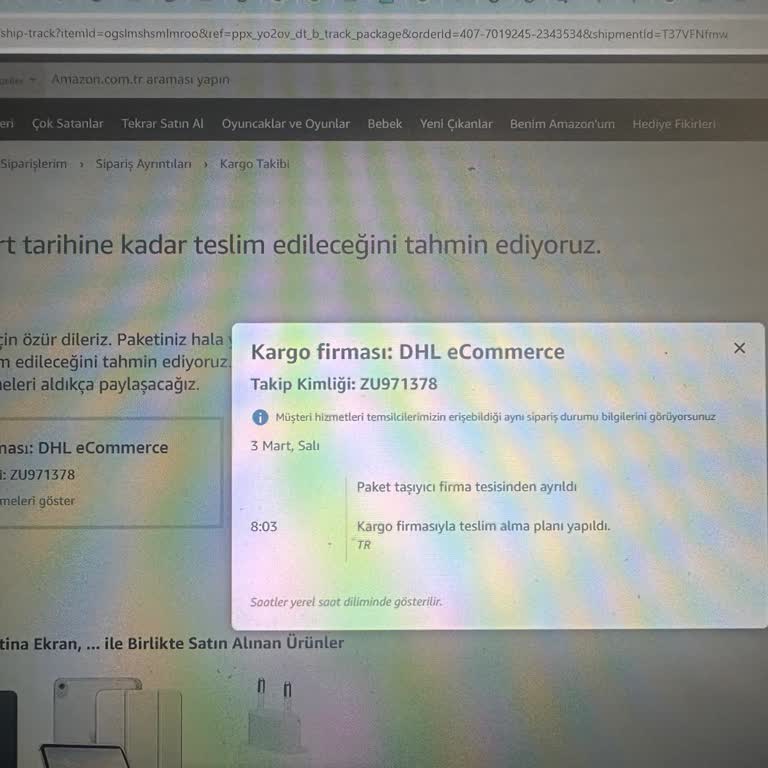 Amazon Prime Siparişimin Kargoya Verilmemesi Ve Teslimat Tarihlerinin Aşılması