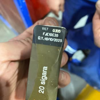 Winston Blue Sigaralarında Boş Tütün Üretim Hatası