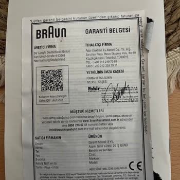 Braun MQ7045X Blender Mağduriyeti