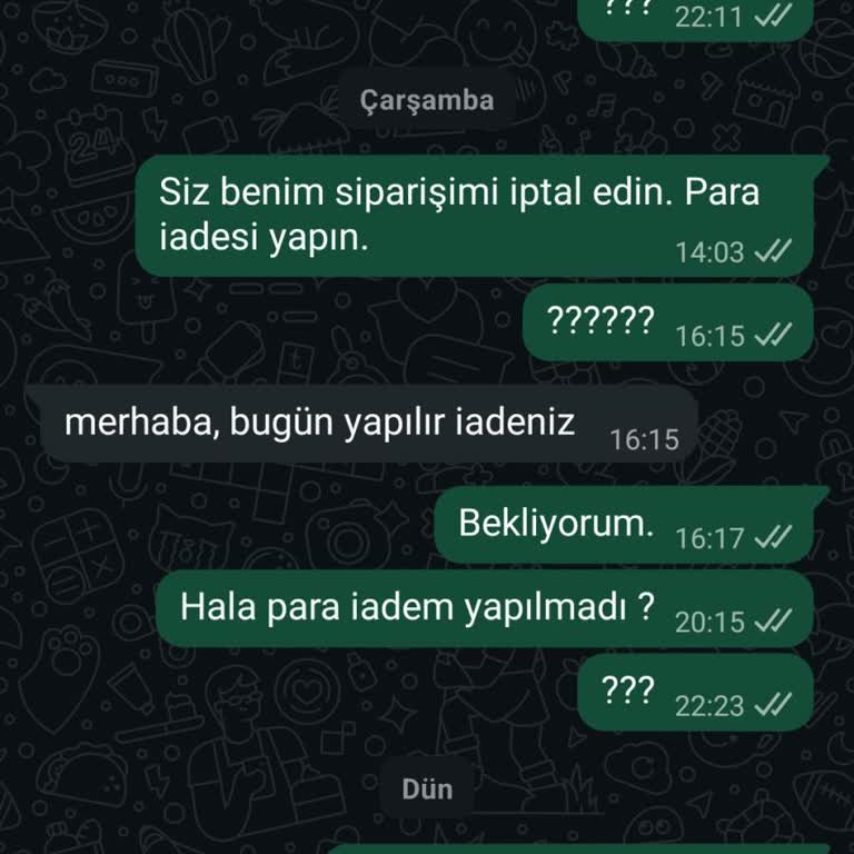 Ürün Gelmedi, Para İadesi Yok