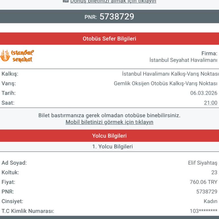 İstanbul Seyahat’te Otobüs Kaçırma Sonrası Kaba Tutum Ve Telafi Eksikliği