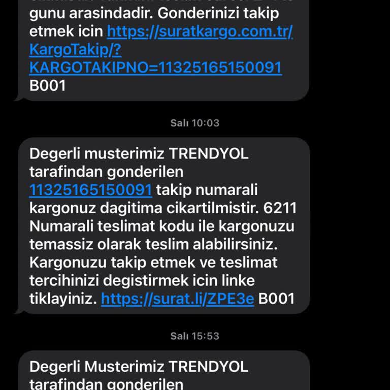 Teslim Edilemeyen Kargo Ve Saygısız Kurye Tutumu
