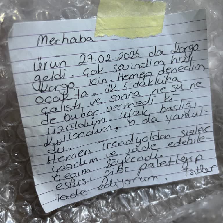 İade Edilmiş Ürün Yeni Gibi Satıldı Ve Şirket Telefonu Cevap Vermiyor