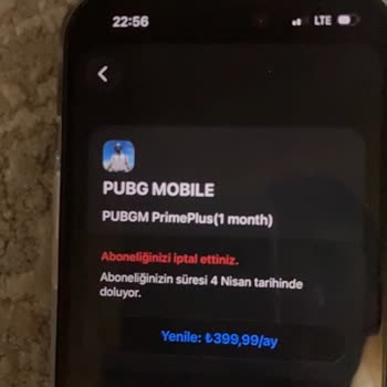 PUBG Mobile Prime Plus Aboneliği Faturadan Kesildi Ama Aktif Değil