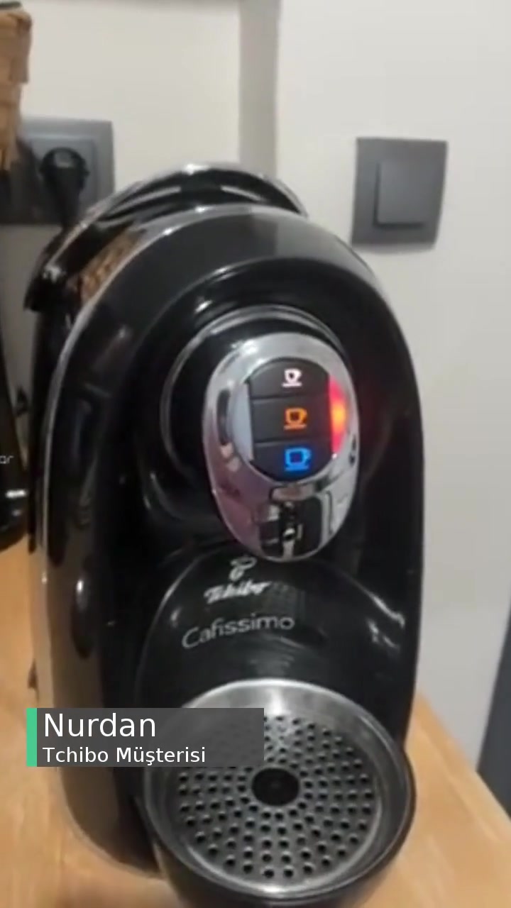 Tchibo Kapsül Kahve Makinesi Turuncu Kırmızı Işık Sorunu videonun kapak resmi